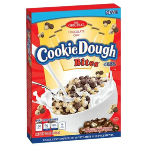 DATED- Cookie Dough Bites Cereal - Chocolate Chip 368g