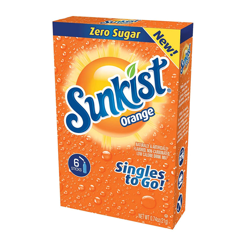 Sunkist On The Go Orange 
(6pk)