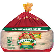 Guerrero - White Corn Tortillas Twin pack 2/55ct (Gluten Free)