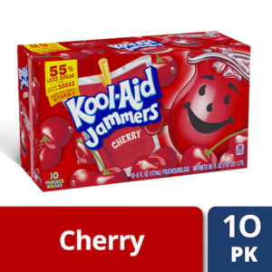 Kool Aid Jammers Cherry 10ct