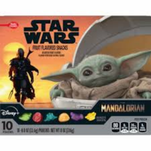 Star Wars Fruit Flavoured Snacks 10 Pack - Dated July 23