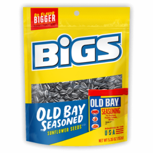Bigs OLD BAY SEASONED shelled Sunflower Seeds 152g (5.35oz)
