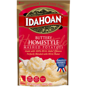 Idahoah Foods Buttery Homesytle  Mashed Potatoes Family Style 226g (8oz)
