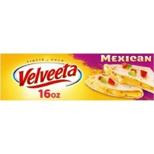 Velveeta Mexican Cheese 16oz- 1 LB (453g) Dated Feb 24