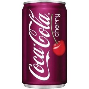 Coke cherry single can