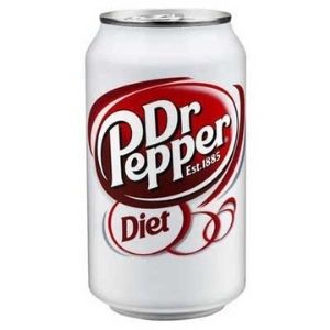 Dr Pepper Diet single can