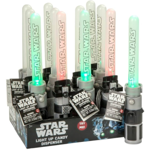 Star Wars Light up Lightsaber Candy Dispenser