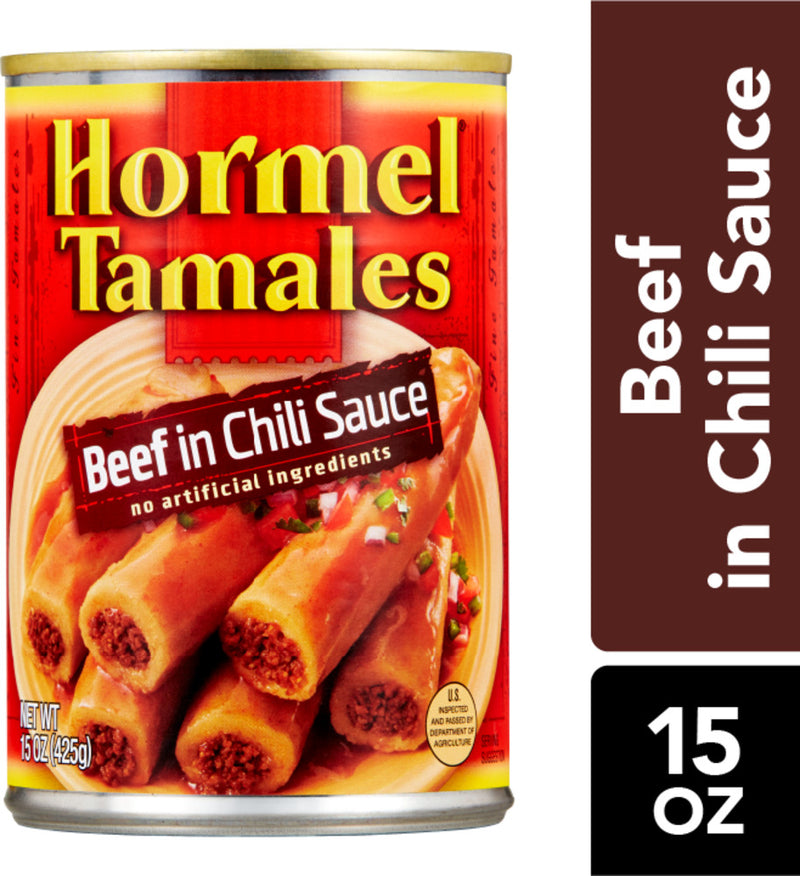 Hormel - Tamales - Beef in Chili Sauce Tin 425g