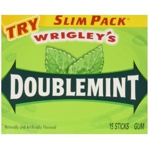 Doublemint Gum Slim Pack 1ct Dated Jan 24