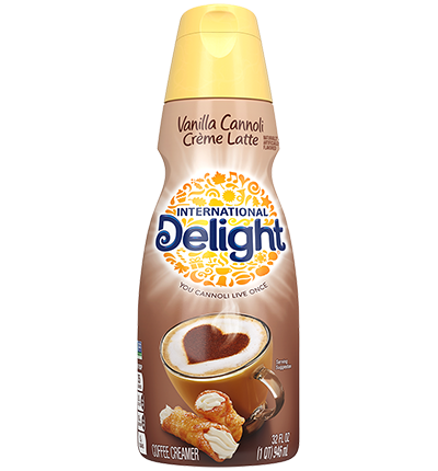International Delight Vanilla Cannoli Cream Latte 946ml Coffee Creamer