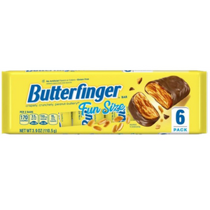 Butterfinger Funsize Bars 6 pack Dated April 23