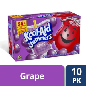 Kool Aid Jammers Grape 10ct