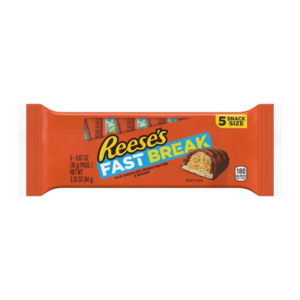 Reese's FAST BREAK Snack Size Bars 5 pack