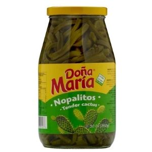 Dona Maria Nopalitos Peppers - Sliced, 850g (30oz)