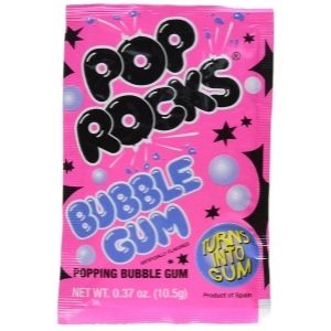 Pop Rocks Packet Sachet - Crackling Gum