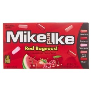 Mike & Ike Red Rageous Theater Box