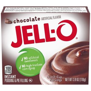 Jell-O Instant Pudding Chocolate 110g Best before (jan 2024)
