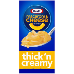 Kraft  Macaroni & Cheese Premium Thick & Creamy Dated July 23