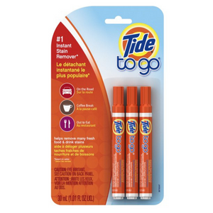 Tide T Go Instant Stain Removing Pen, 3 pack