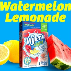 Wylers Light Singles To Go Watermelon Lemonade (Sugar Free)