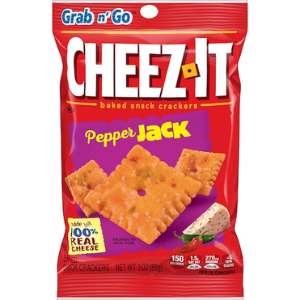 Cheez It Crackers - Pepper Jack, 85g bag
