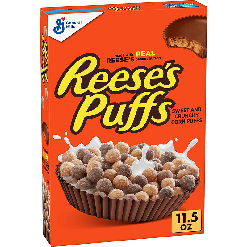 Reeses Peanut Butter Puff Cereal