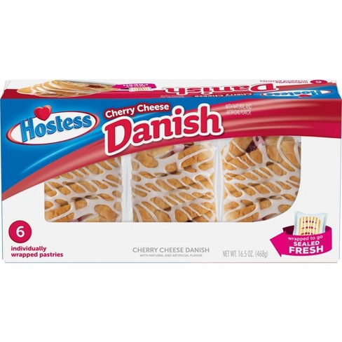 Hostess cherry Cheese Danish 6ct