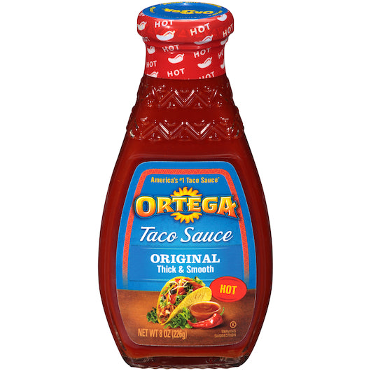 Ortega Taco Hot Sauce 8oz (225g)