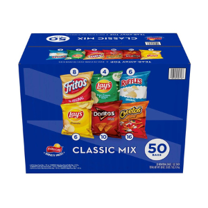 Frito Lay Classic Mix Chips Variety 50ct