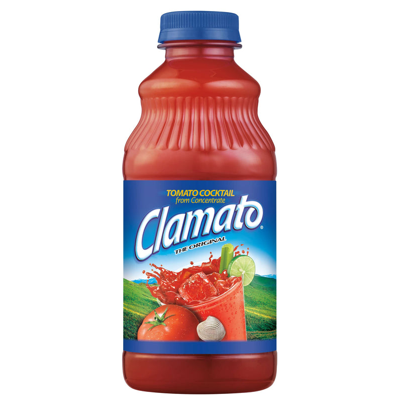 Clamato Juice (32 Fl oz) 946ml x 12ct
