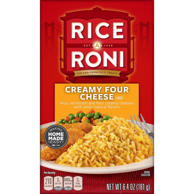 Rice-A-Roni Vermicelli Mix Creamy Four Cheese