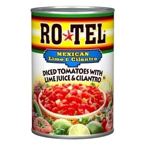 RO*TEL Mexican Style Diced Tomatoes with Lime Juice & Cilantro 283g