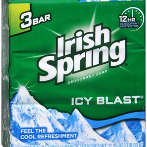 Irish Spring Bar Soap - Icy Blast 3pk