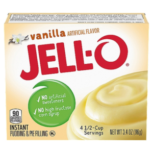 Jell-O Instant VANILLA pudding (3.4oz) 96g