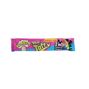 Warheads Sour 2 in 1 Chewy Taffy Bar