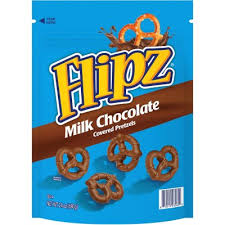 Flipz Milk Chocolate Covered Pretzels (92g) 3.5oz