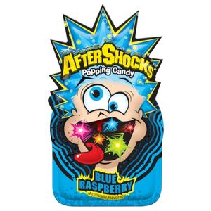 Aftershocks Popping Candy - Blue Raspberry