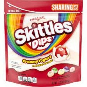 Skittles Dips Chewy Candy (312gm pouch)