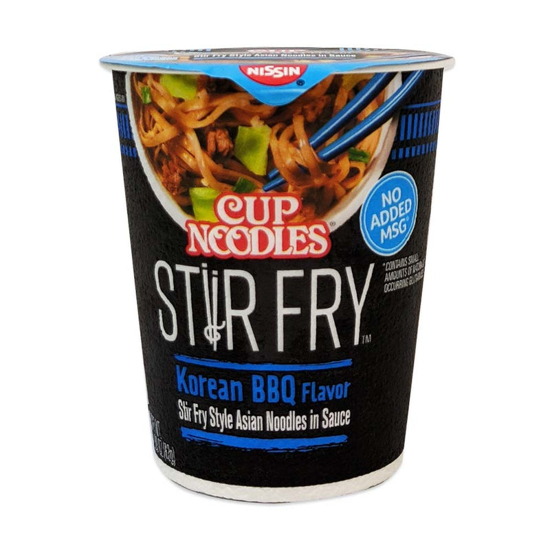 Nissin Cup Noodles - Stir Fry Korean BBQ