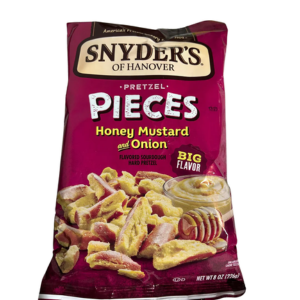 Snyders of Hanover Honey Mustard & Onion Pretzel Pieces 226g (8oz)