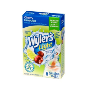 Wylers Light Singles To Go Drink Mix CHERRY LIMEADE