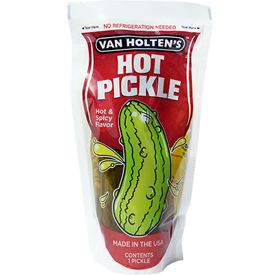 Van Holten's LARGE HOT & SPICY Pickle in a Pouch