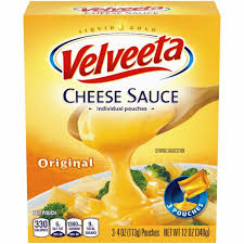 Velveeta Original Cheese Sauce Pouches (3 pack)