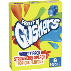 Fruit Gushers Variety Pack 6ct