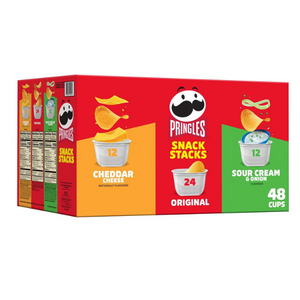 Pringles Potato Crisps Chips Variety Pack 48 ct