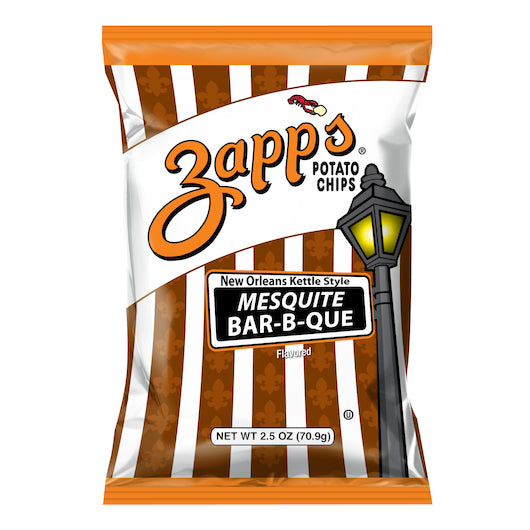 Zapps Mesquite BBQ Kettle Chips 70.9g