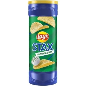 Lays Stax Sour Cream & Onion Chips