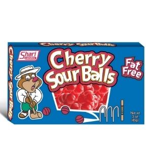 Cherry Sour Balls Theatre Box