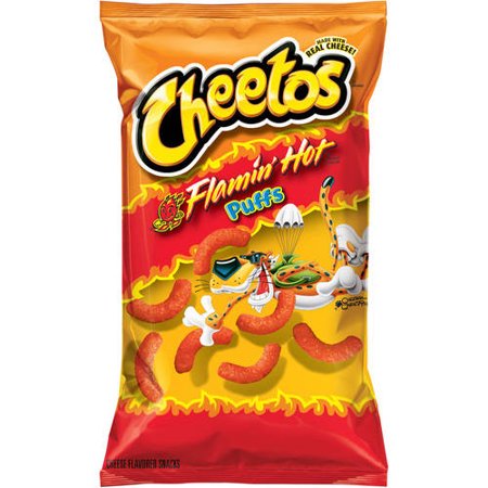 Cheetos Flamin Hot Corn Puffs (2.5oz - 70g) 21ct