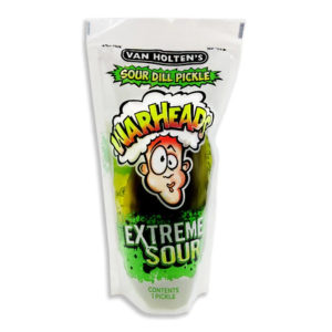 Van Holten's WARHEADS Extreme Sour Jumbo Pickle in a Pouch